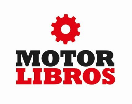 Logo de Motorlibros versión en dos líneas y dos colores: rojo y negro